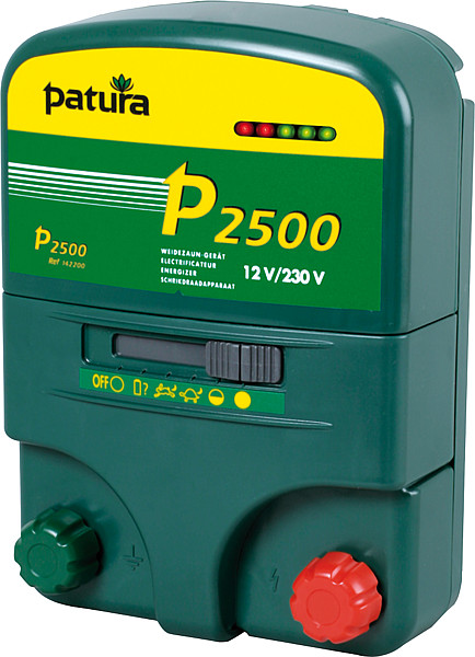 Patura P2500, Gerät inkl. elektrif. Box & Erdstab