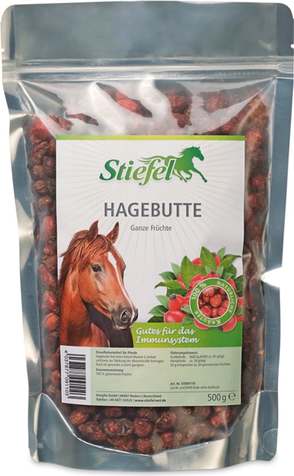 Stiefel Hagebutten, 500g