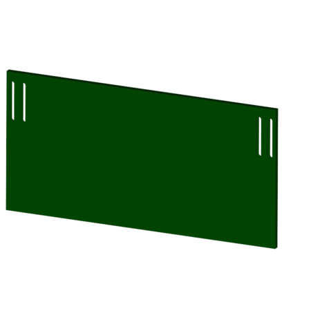 Seitenwand geschlossen für Kälberbox