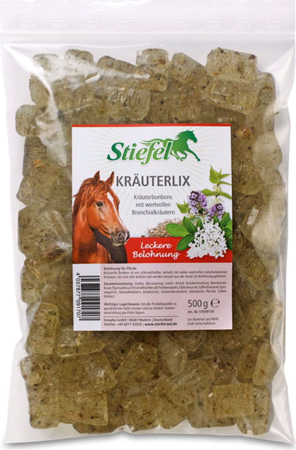 Stiefel Kräuterlix Bonbon, 500g