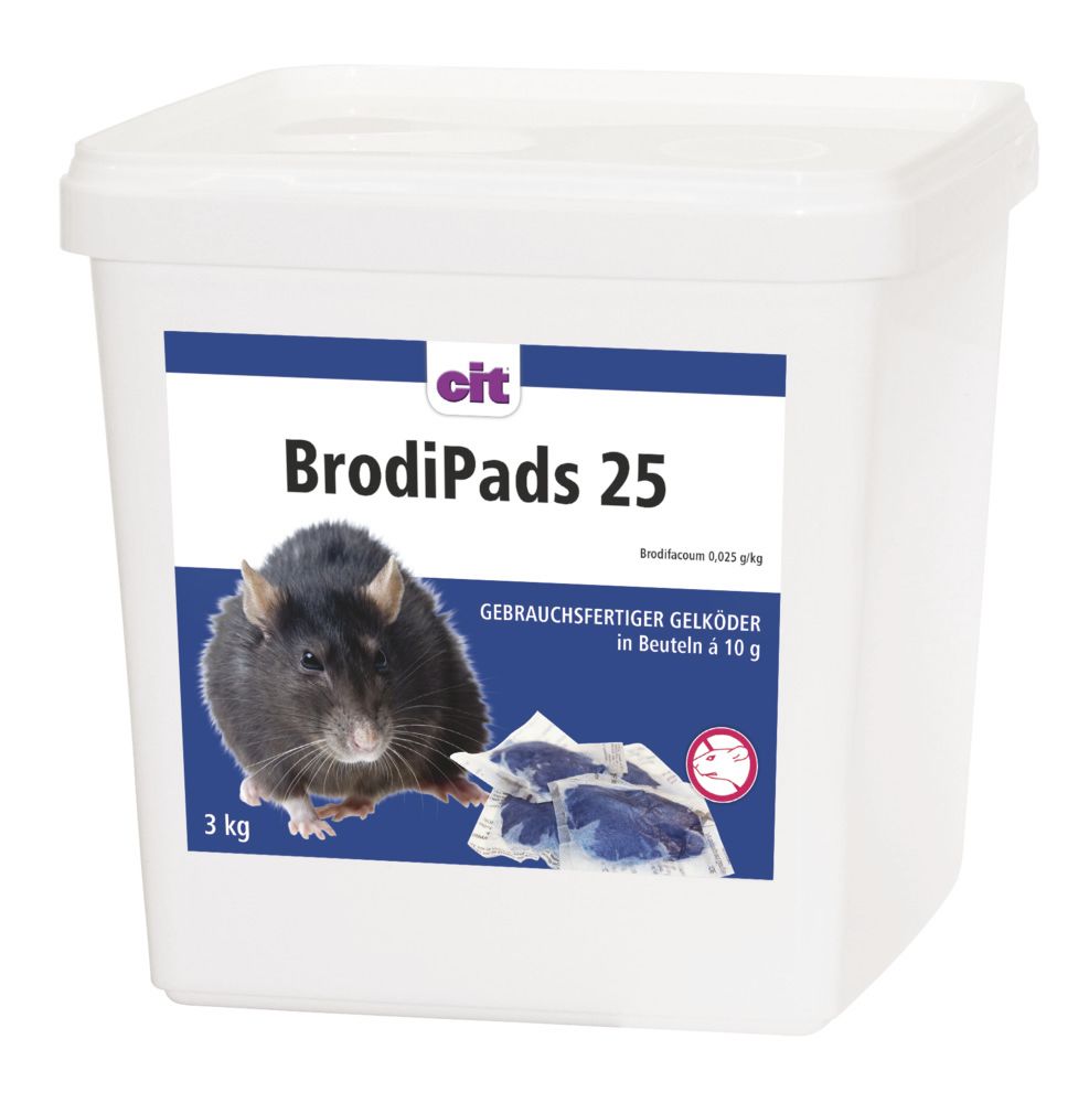 BrodiPads 25 gegen Ratten
