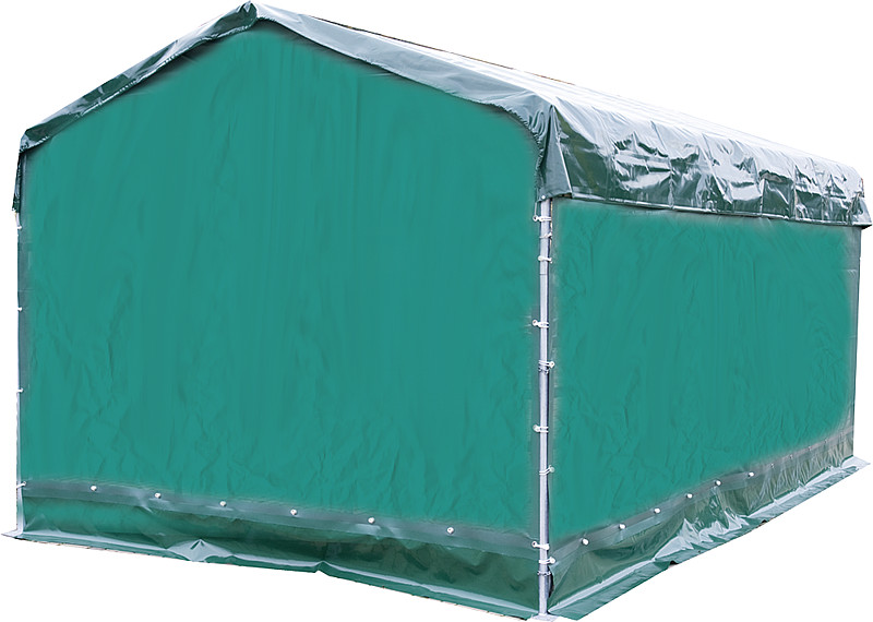 Wetterschutzplane für Panel-Dach  6 x 3,6 m, Seitenteil L = 6 m