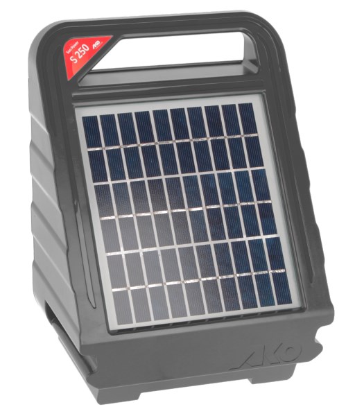 AKO Solar-Weidezaungerät Sun Power S 250 / 12 Volt