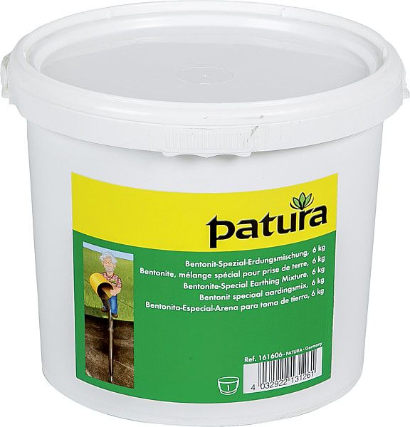 Patura Bentonit Spezial-Erdungsmischung (Eimer mit 6 kg)